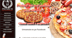 Desktop Screenshot of pizzapremium.ro
