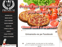 Tablet Screenshot of pizzapremium.ro